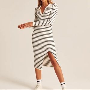 Abercrombie sweater polo dress